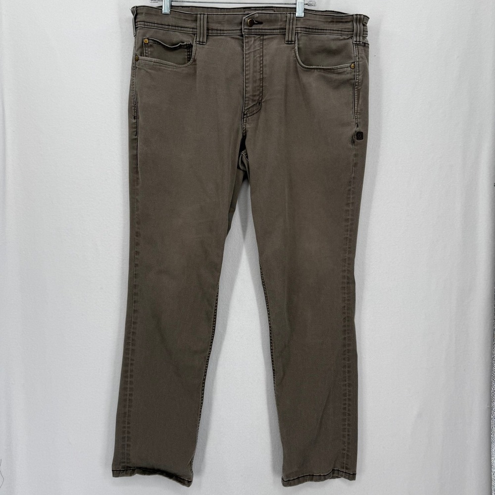 5.11 Tactical Defender Flex Slim Pants Mens 38x32 Major Brown 74464-367 Stretch